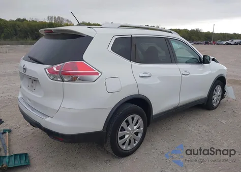 2016 Nissan Rogue S из США, поврежденный, VIN KNMAT2MT5GP627726